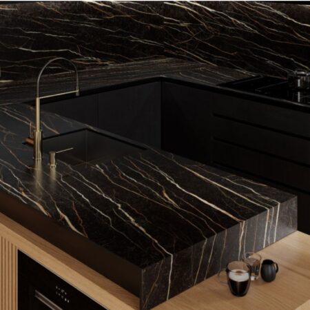 咖啡琉金大理石薄板磚：圖片 6