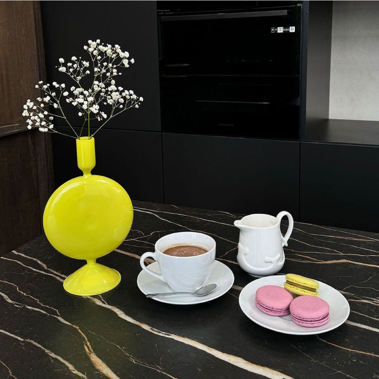 咖啡琉金大理石薄板磚：圖片 4