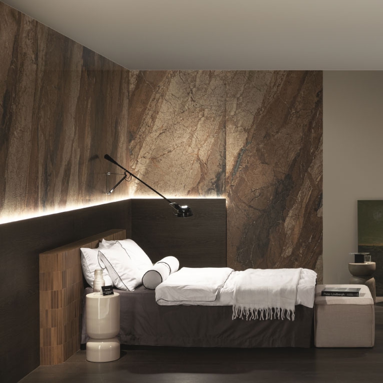 摩卡棕大理石薄板磚：圖片 2